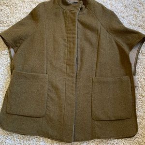 Zara poncho coat